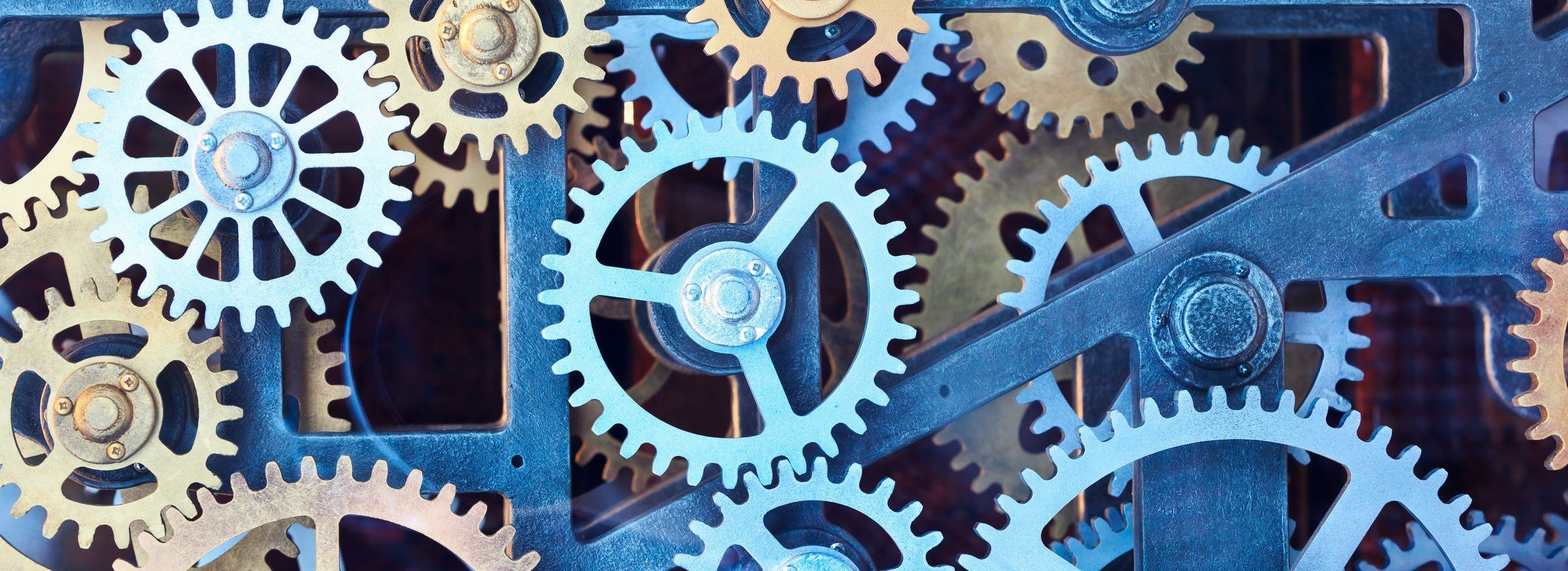 A picture of gears, which will represent how intermittent fasting works. 