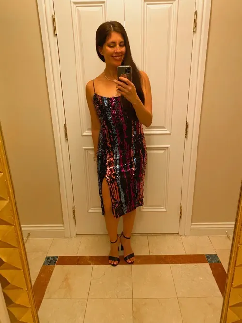 Vegas dress.