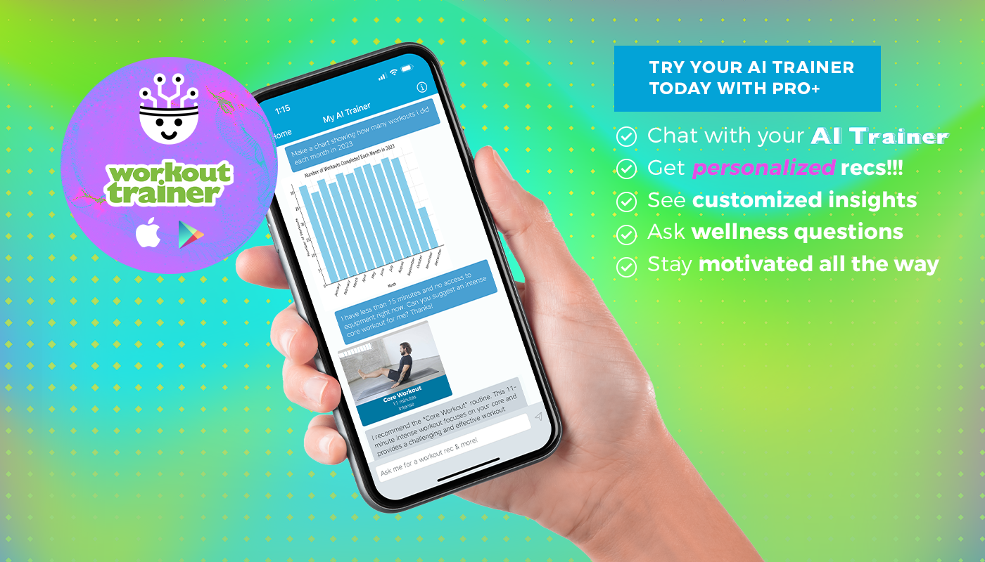 Workout Trainer app launches with AI 💬